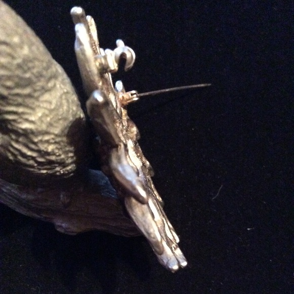 Vintage M.JENT Sunflower Brooch - Picture 7 of 7